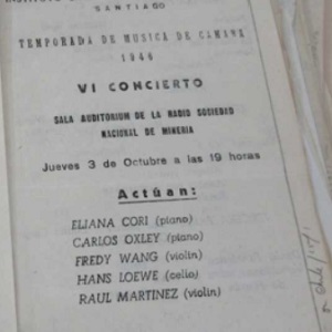 Conversatorio «Archivar y difundir la música docta chilena: proyectos actuales»